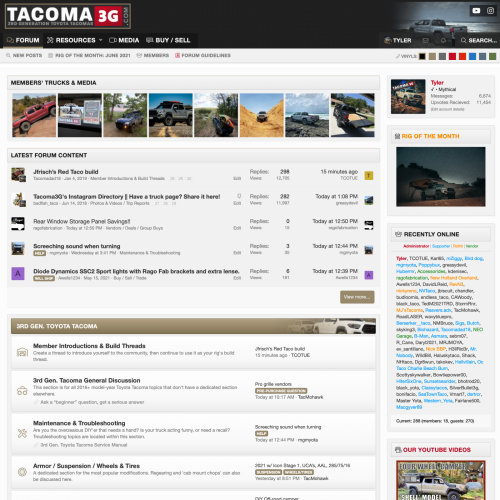 Screenshot from https://tacoma3g.com